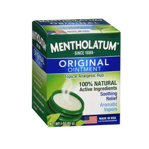 Mentholatum Topical Analgesic Ointment 3 oz By Mentholatum