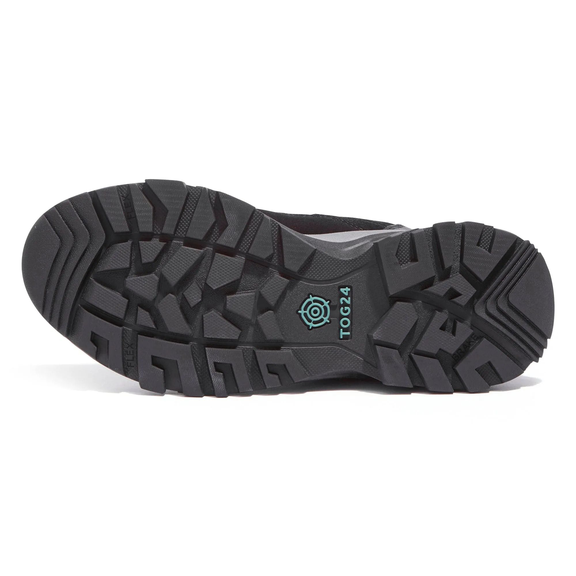 Mesa Womens Low Walking Shoe - Black/Teal