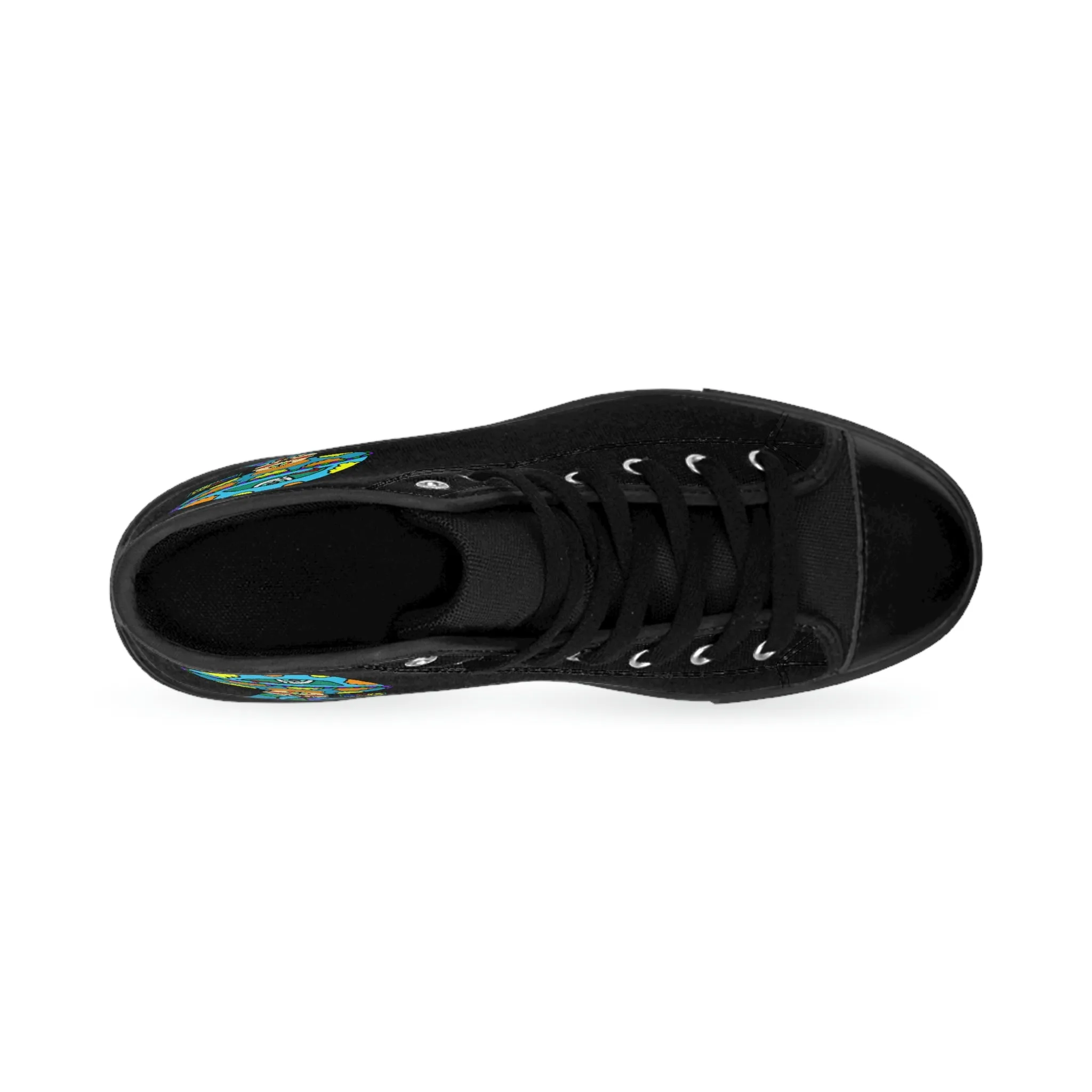 Multicolored Skull Shroom Men's Classic Sneakers