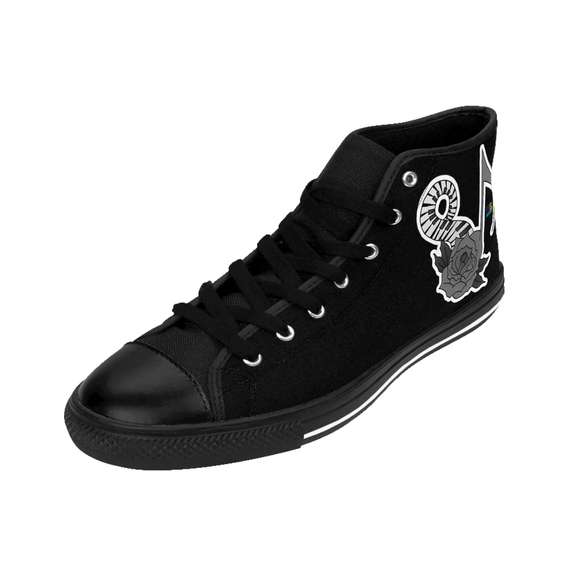 Musical Rose Women's Classic Sneakers