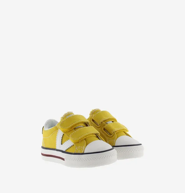 Mustard yellow tribu canvas sneakers