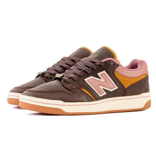 New Balance Numeric x 303 Boards x Jeremy Fish 480 NM480FXT Brown - Pink