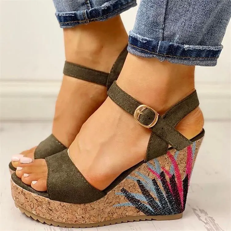 New Wedge Sandals Women's Platform Sandals