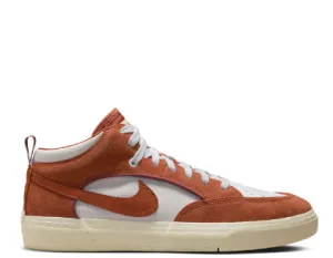 Nike SB React Leo Shoe -Dark Russet/White/Dark Pony