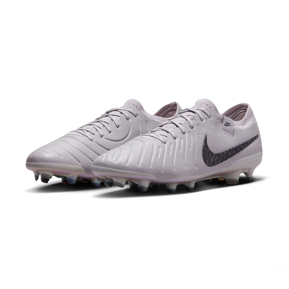 Nike Tiempo Legend 10 Elite FG Low-Top Football Boots Grey