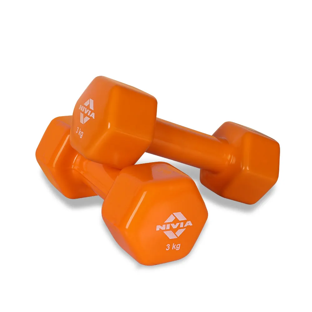 Nivia Vinyl Dumbbell Set