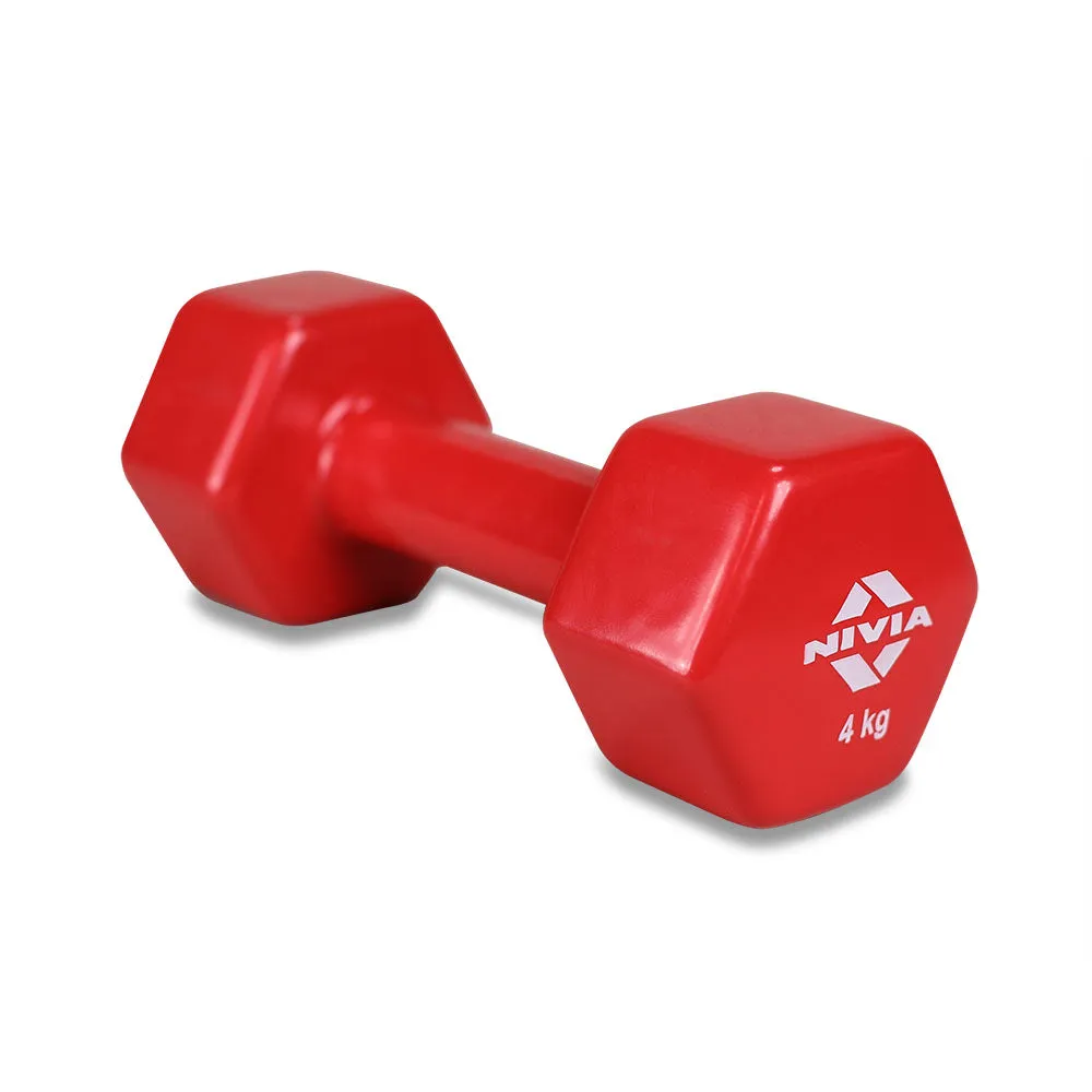 Nivia Vinyl Dumbbell Set