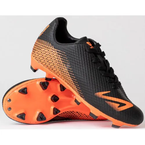 Nomis Magnet FG Kids Footy Boot - Black/Orange