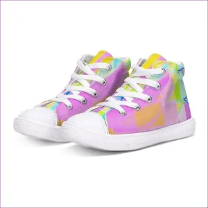 Northern Lights Kids  Kids Hightop Canvas Shoe