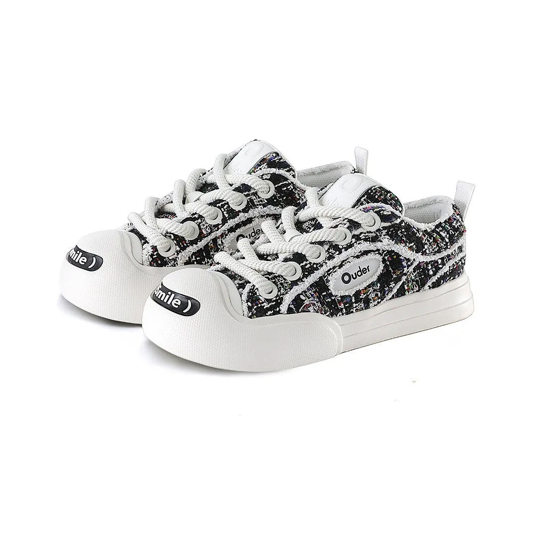 Ouder™ Smiler Canvas Sneakers - Tassel Unisex