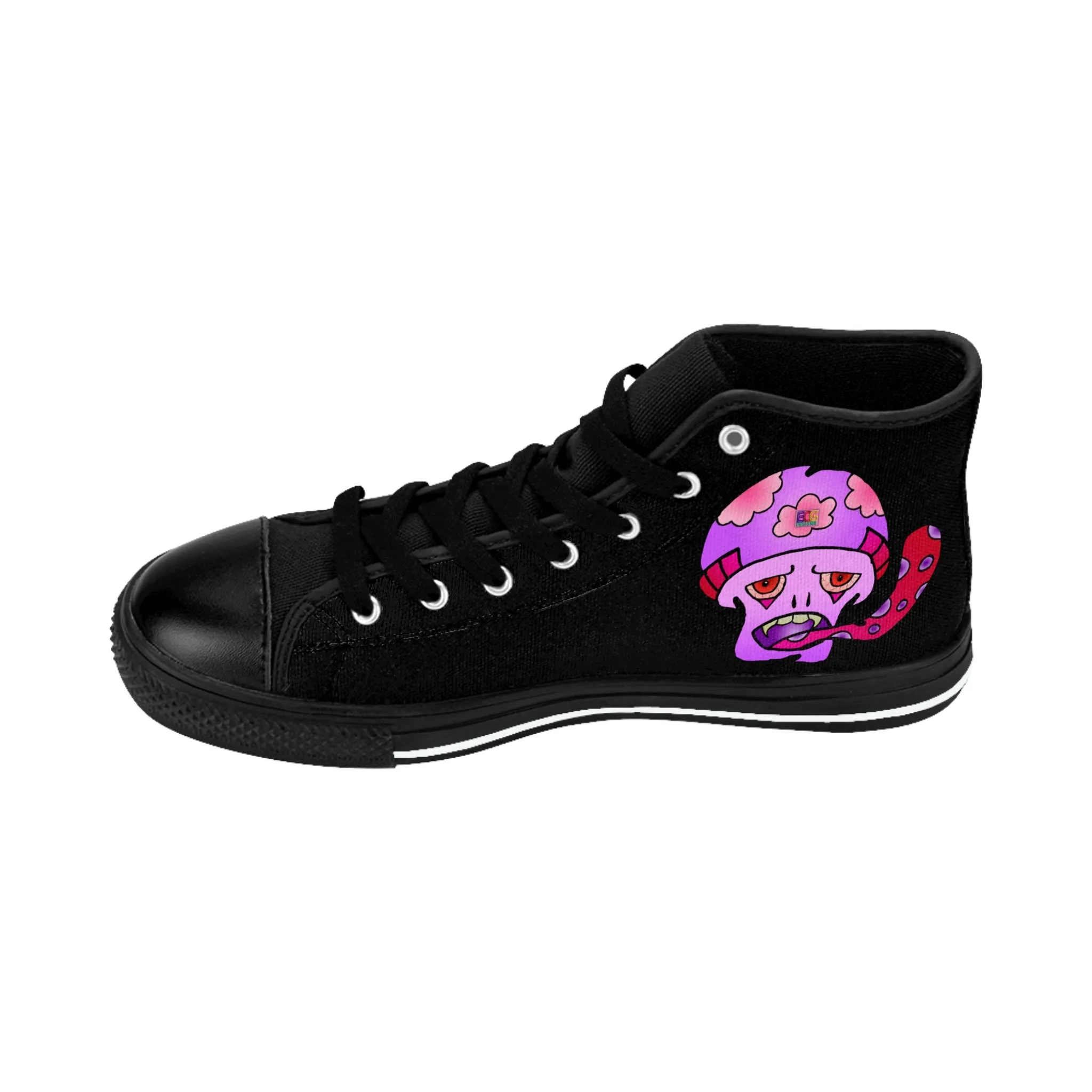 Pink Shroom Men's Classic Sneakers