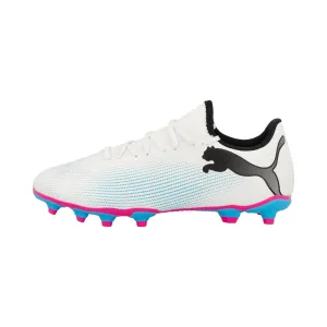 PUMA Future 7 Play Fg/Ag Men's Football Boots White