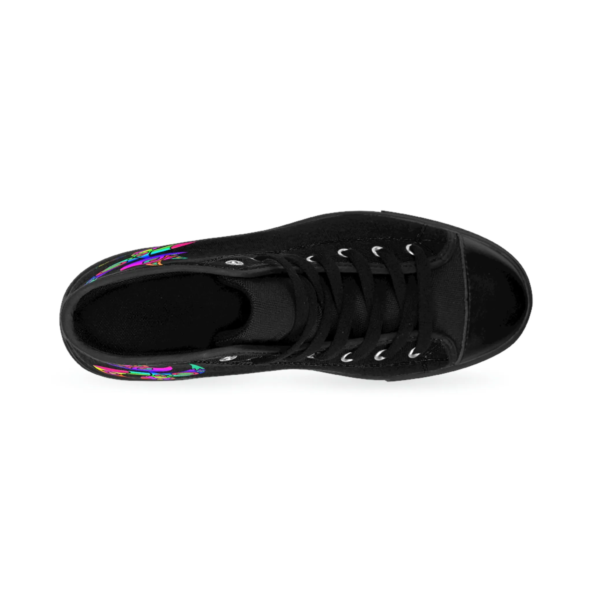 Rainbow Cat Women's Classic Sneakers