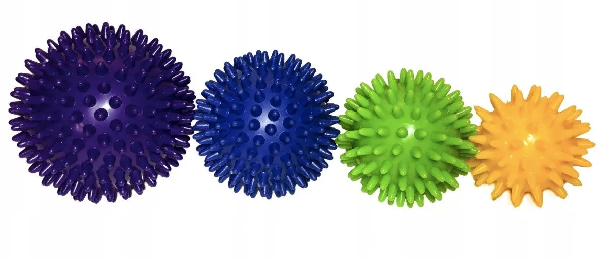 REA SPIKY BALL SET, 4 PIECE