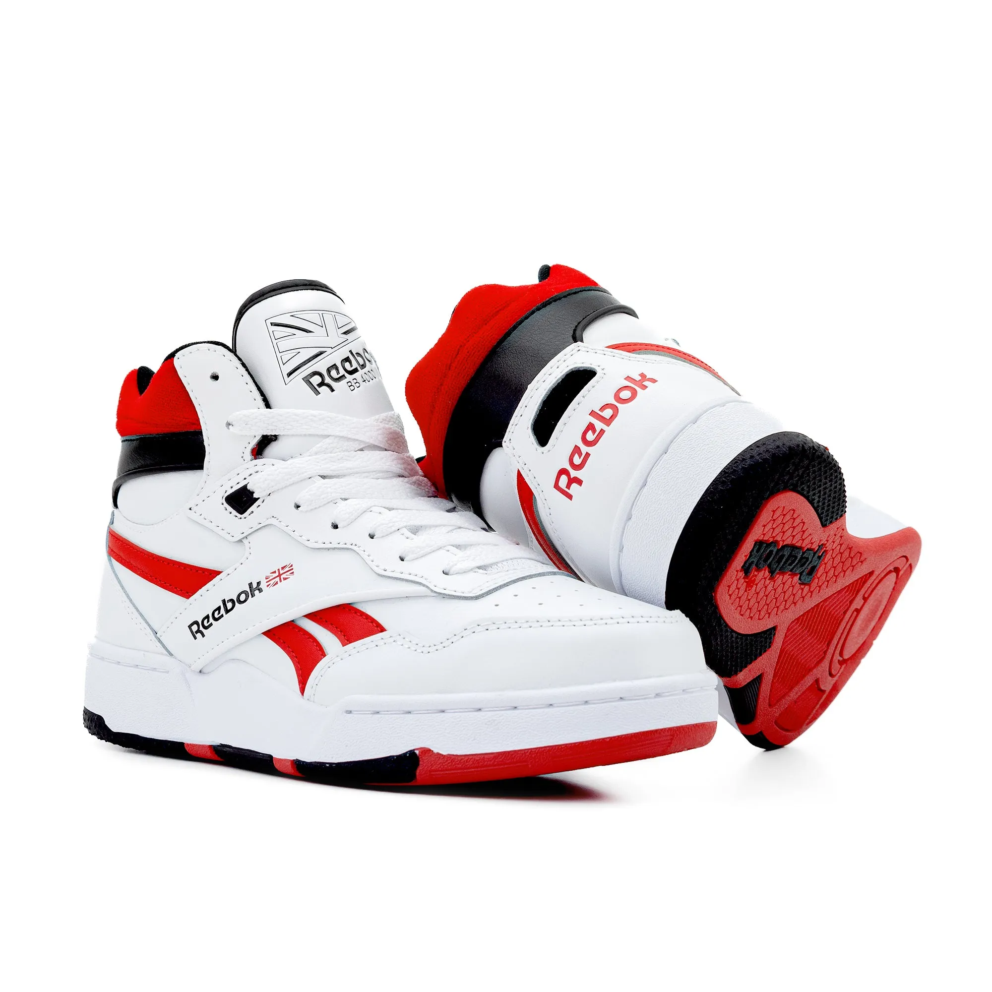 Reebok lil Kids (PS) BB 4000 II White/Vector Red 100074949