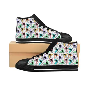 Retro Kitties Women's High-top Sneakers