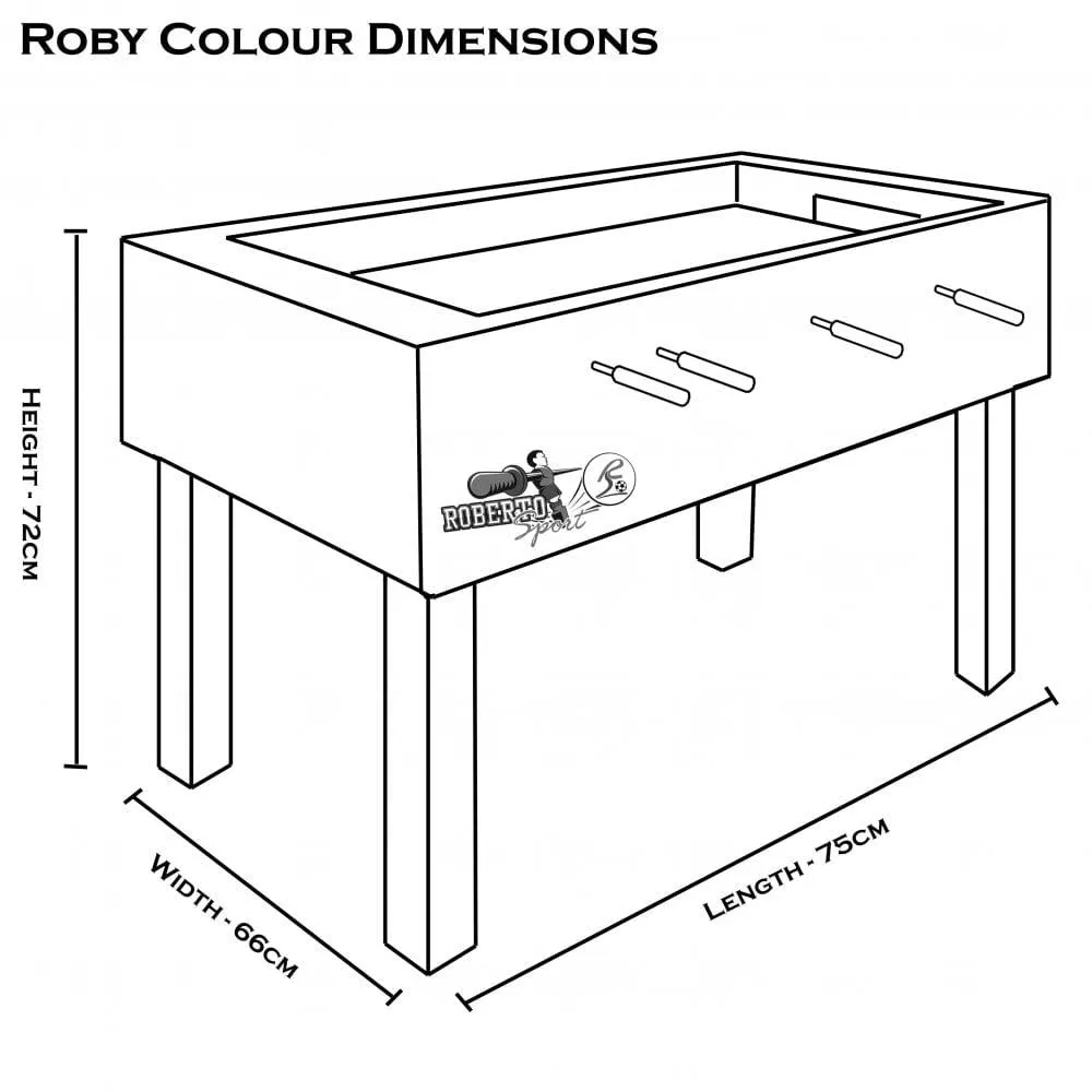 Roberto Sports Roby Colour Hand Football Table