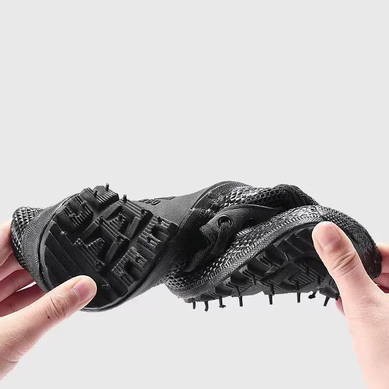 Rubber sole liberation shoes