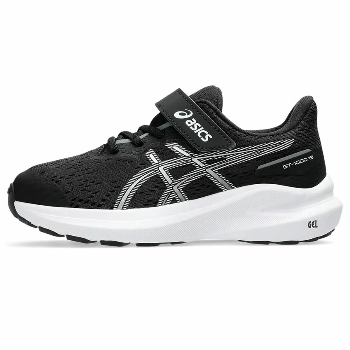 Running Shoes for Kids Asics GT-1000 13 PS Black