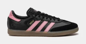 Samba OG Messi Mens Lifestyle Shoes (Black/Pink/Black)