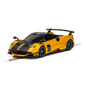 SCALEXTRIC PAGANI HUAYRA BC ROADSTER - YELLOW