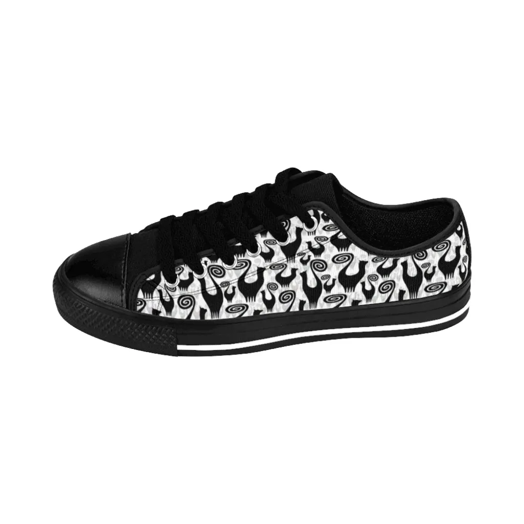 Scattered Snooty Cats Women's Sneakers