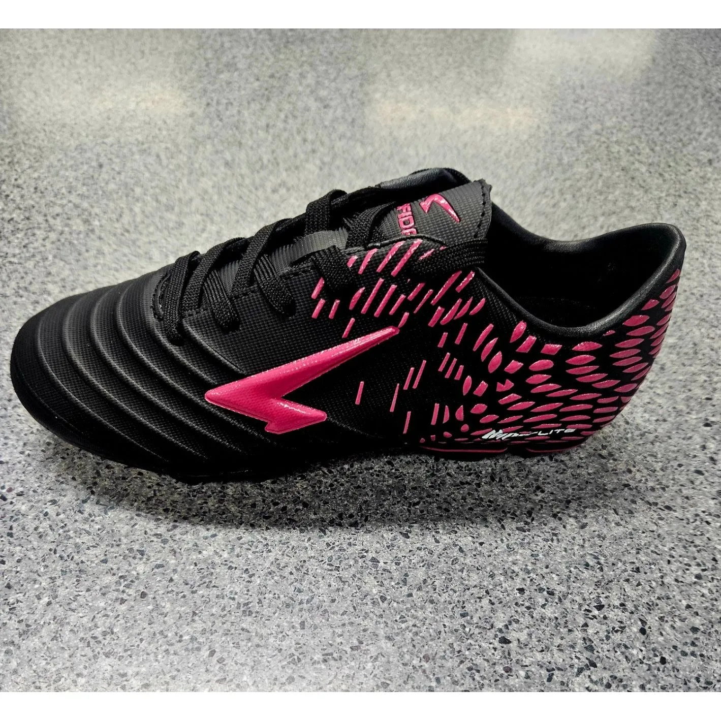 Sfida Orbit Junior Black/Berry Football Boots