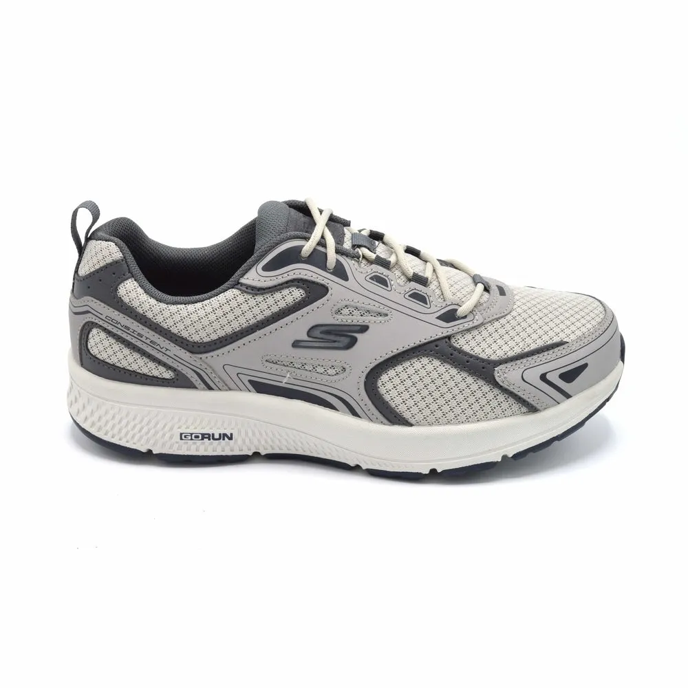 Skechers Go Run Consistent - Mens Wide Fit Trainer - 4E Fitting - Grey