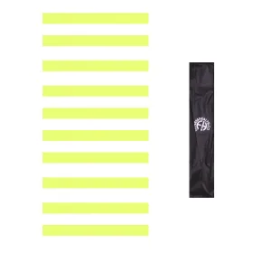 Speed Agility Flat Strip Marker 50 Cm (Set of 10) Fl. Yellow