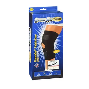 Sport Aid Gold ThermaDry3 Patella Knee Large 1 Each By Sport Aid