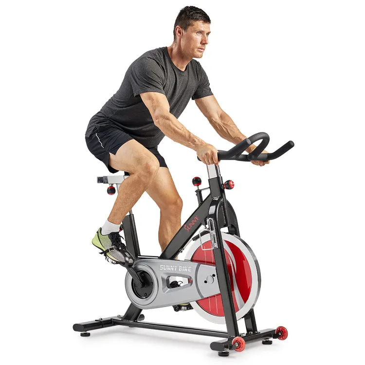 Sunny Health & Fitness SF-B1002 Belt Drive Indoor Cycling Bike