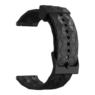 Suunto 3 & 3 Fitness compatible Silicone Football Pattern Watch Straps