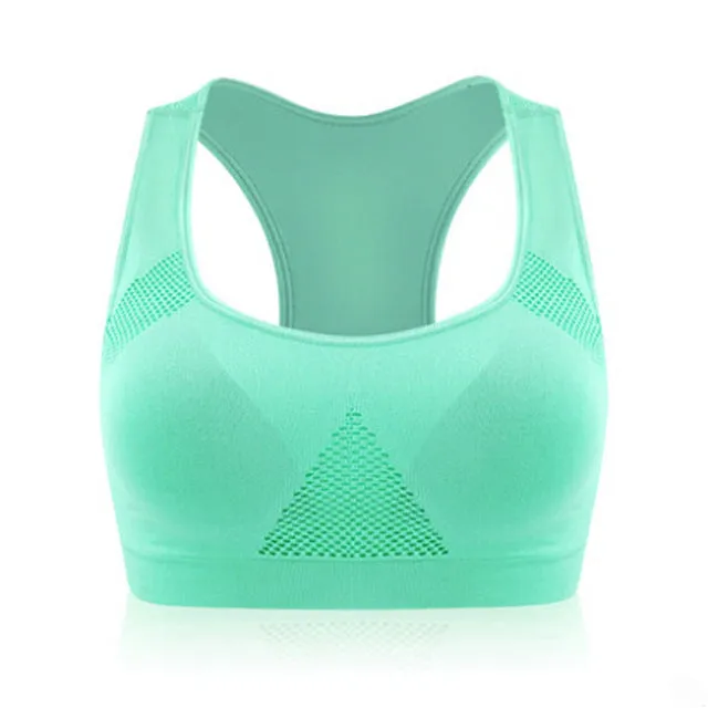 Sweat Absorber Seamless Padded Sports Bra