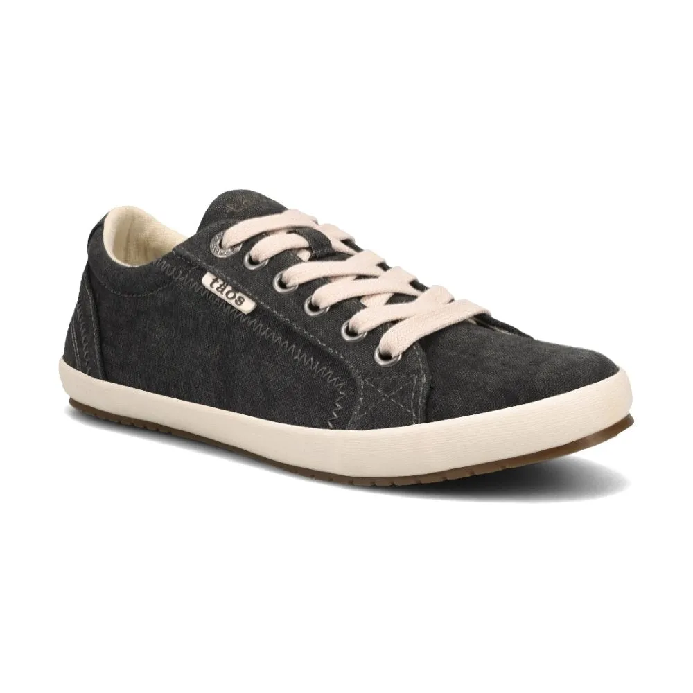 Taos Women's Star - Charcoal Wash Canvas (Wide Width)