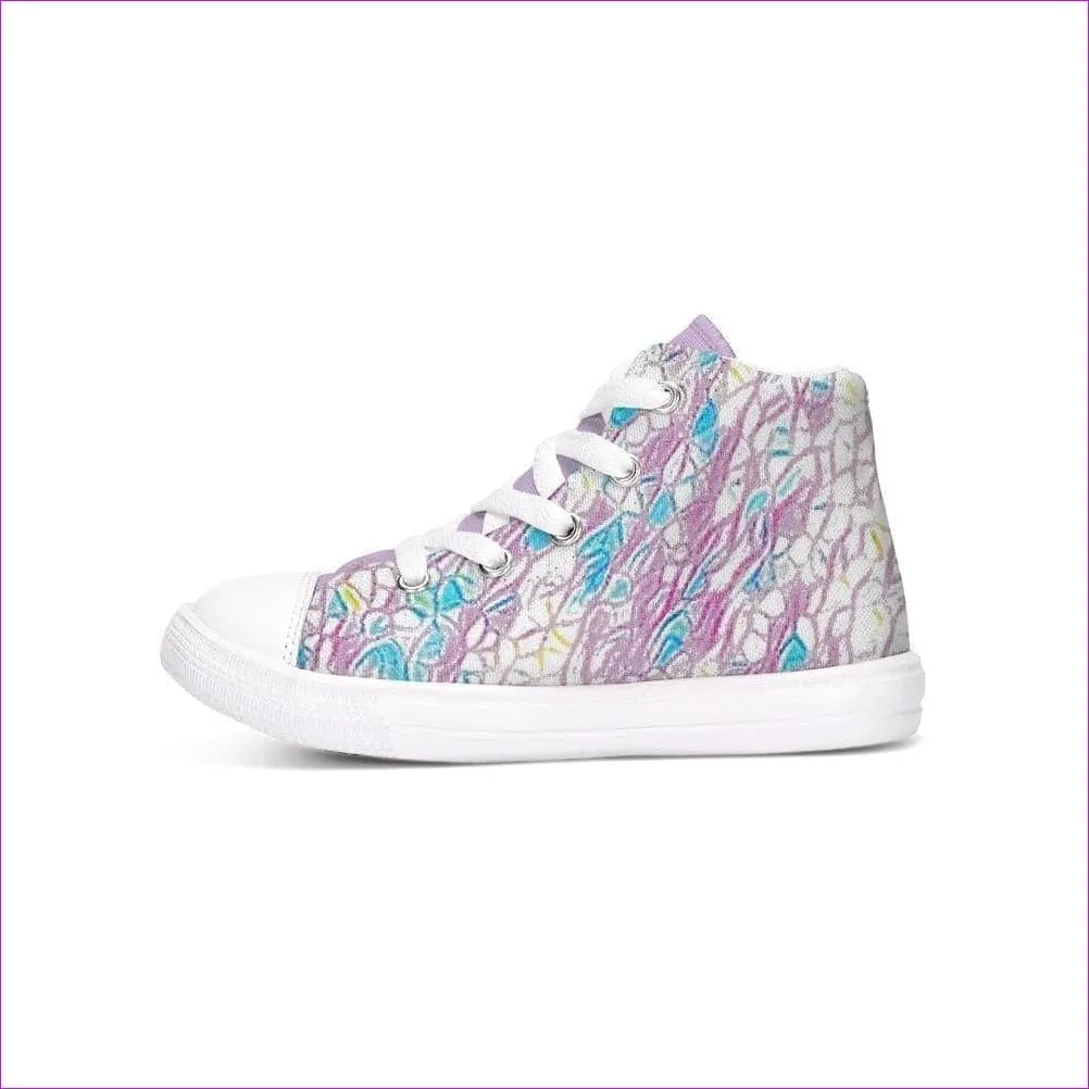 Teacher's Pet: Royal Pallette Kids Hightop Canvas Shoe