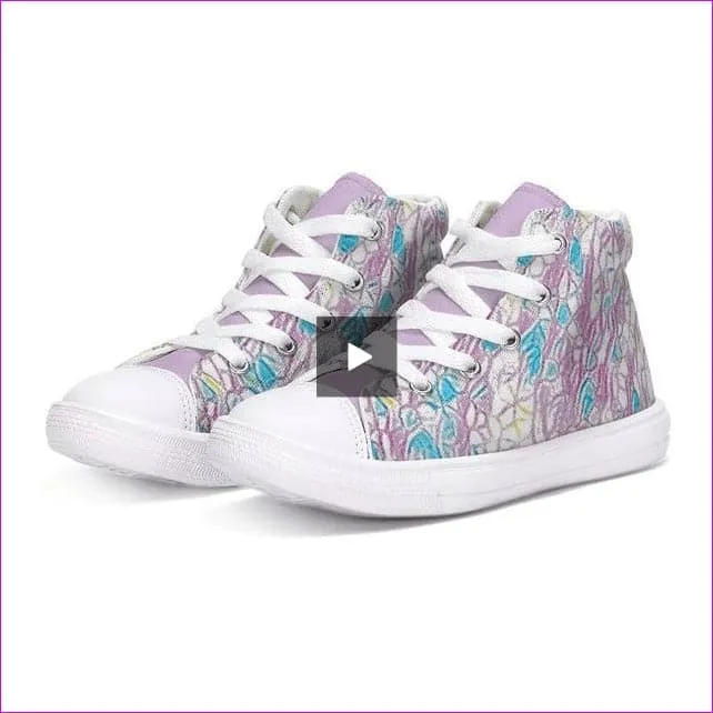 Teacher's Pet: Royal Pallette Kids Hightop Canvas Shoe