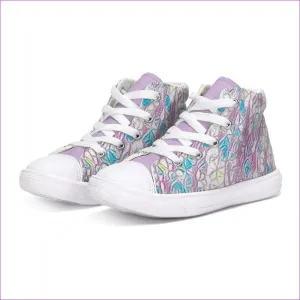 Teacher's Pet: Royal Pallette Kids Hightop Canvas Shoe