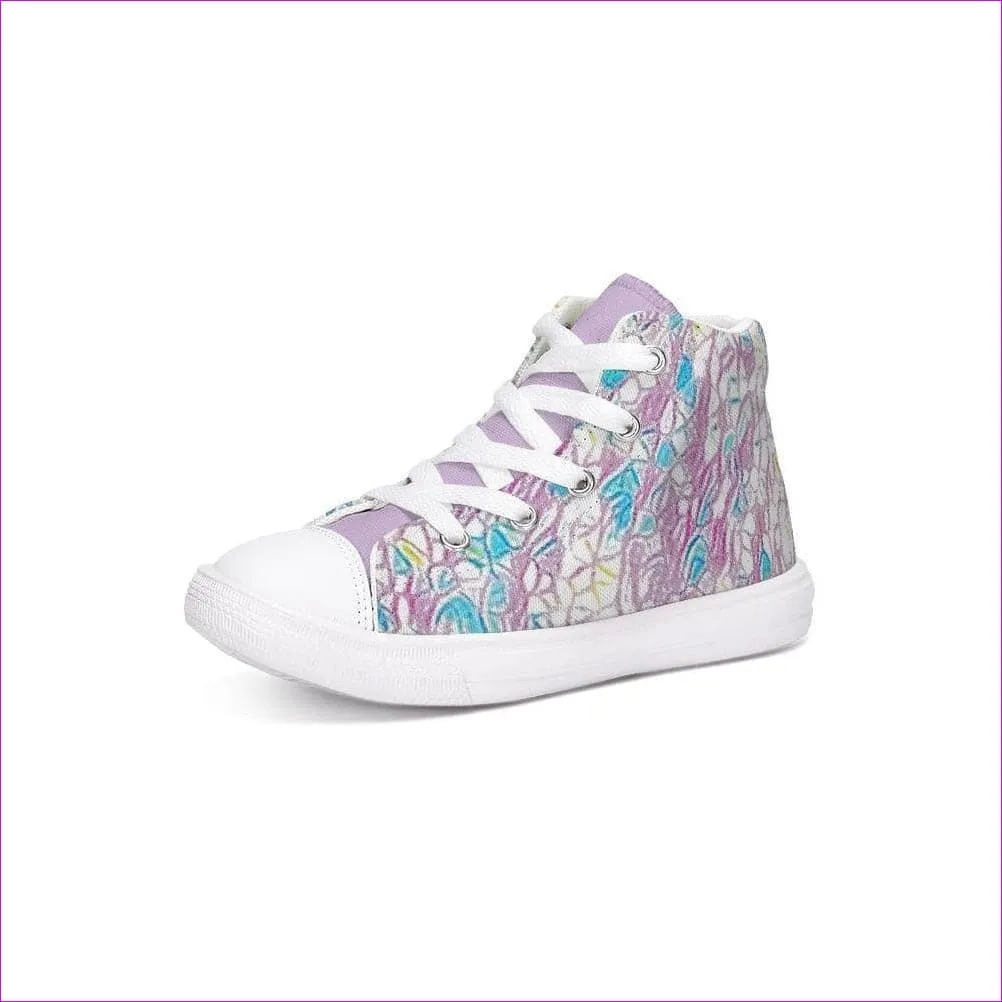 Teacher's Pet: Royal Pallette Kids Hightop Canvas Shoe