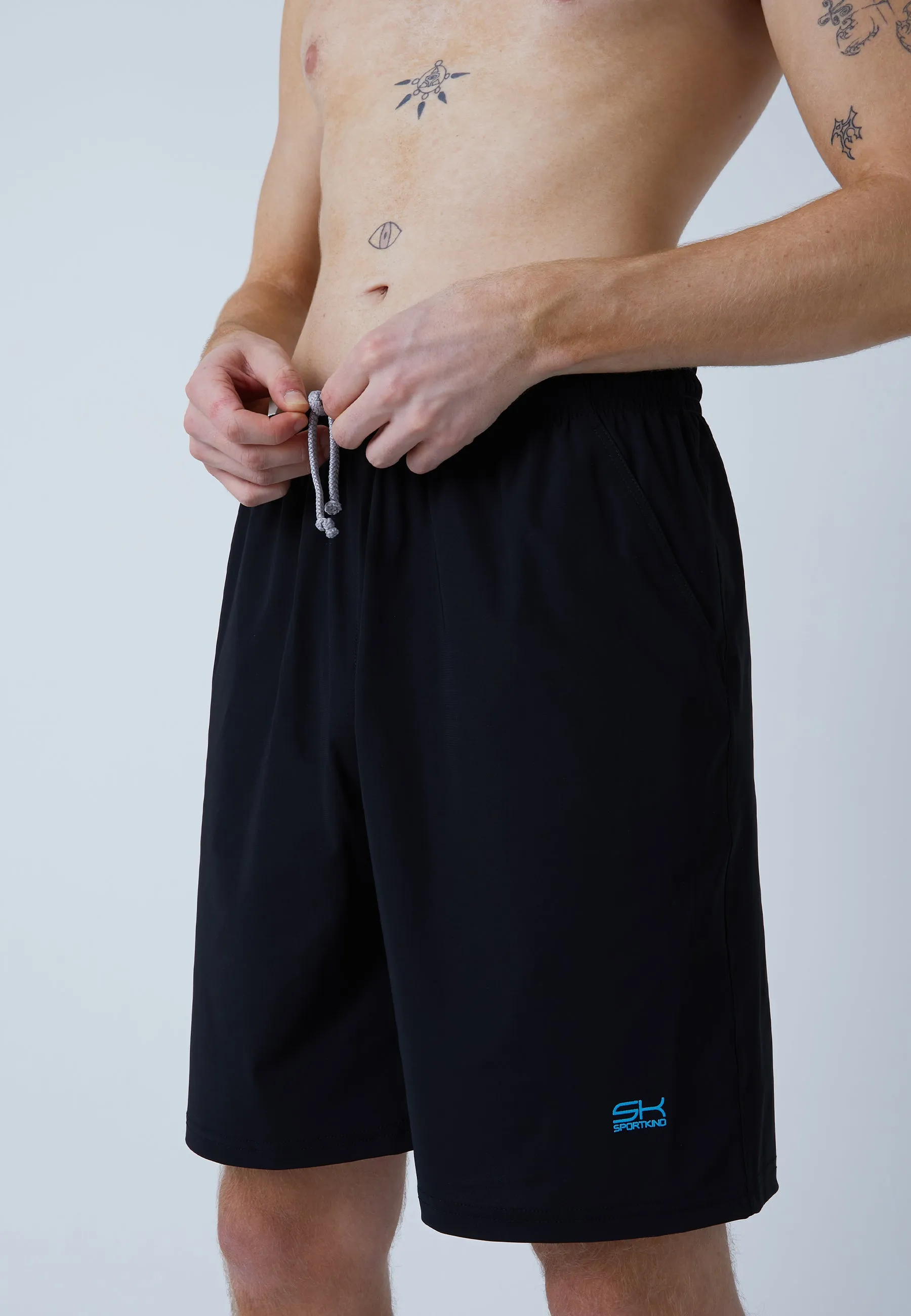 Tennis shorts long, black