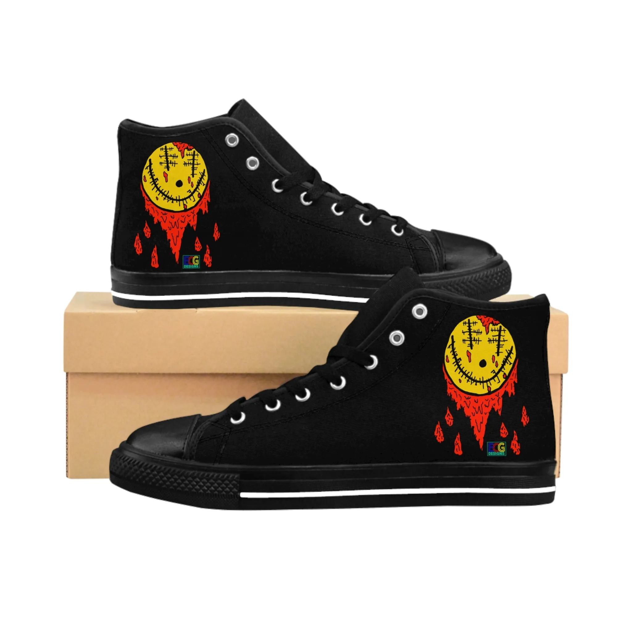 The Bloody Smile Women's Classic Sneakers