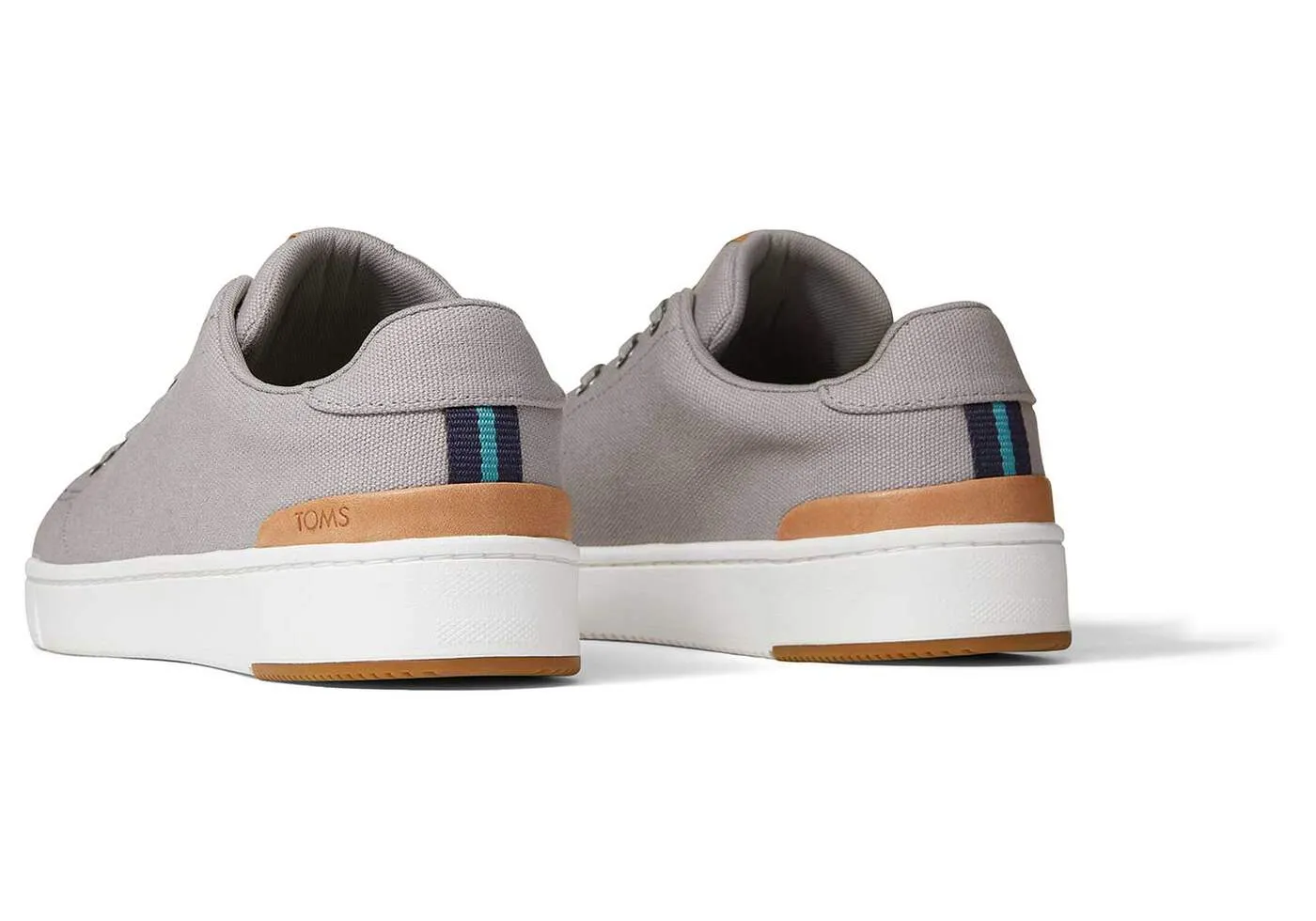 TOMS Mens Travel Lite 2.0 Canvas Trainers - Drizzle Grey