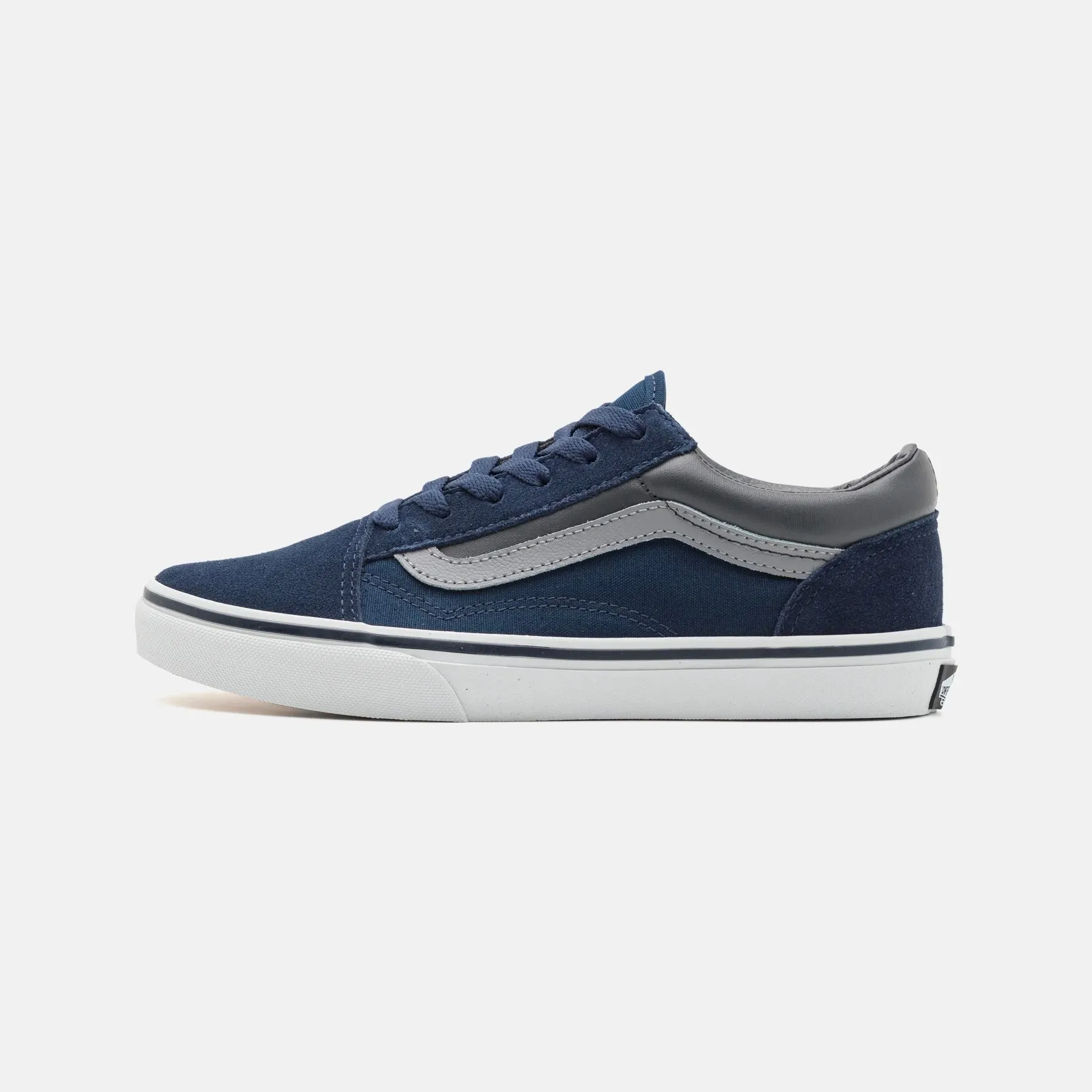 Vans Navy/Grey Tonal Block Old Skool V Youth Sneaker