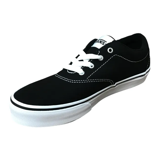 Vans scarpa sneakers da ragazzo MY Ward Platform in Canvas VN0A4UUV1871 nero bianco