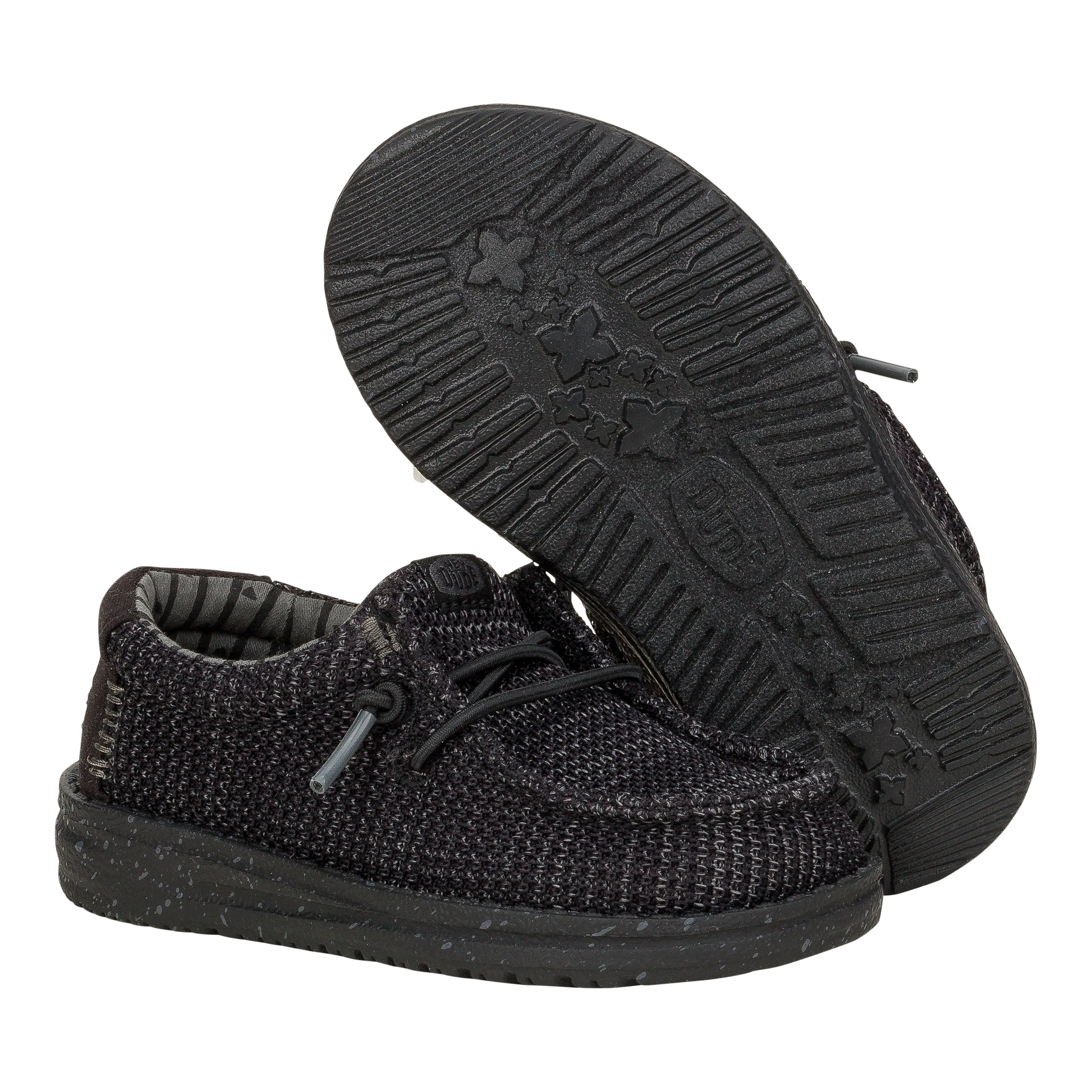 Wally Toddler Stretch Mesh - Black/Black