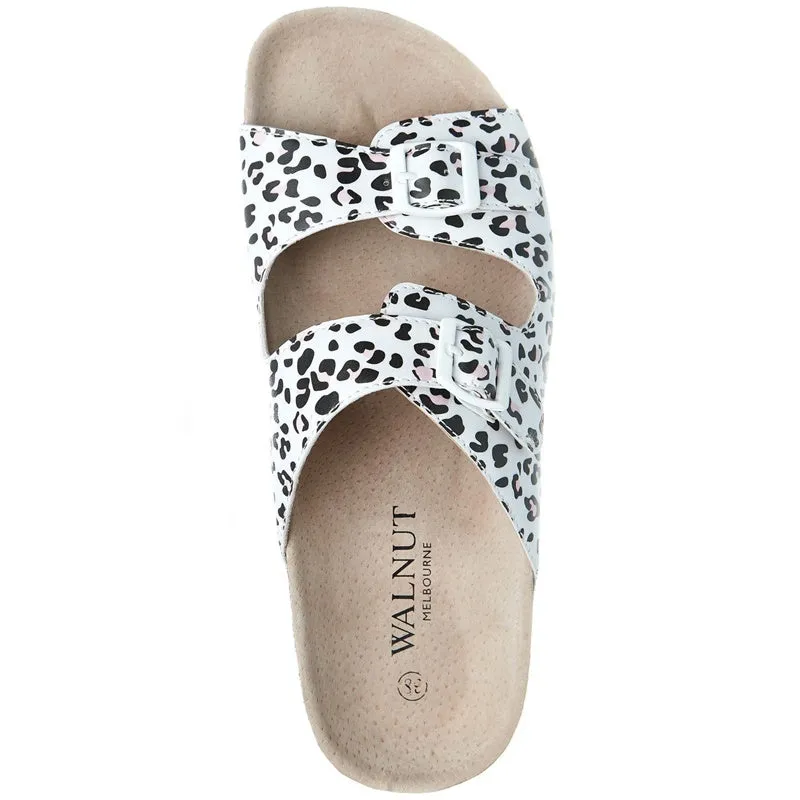 Walnut Melbourne - Bailey Slide - Leopard White