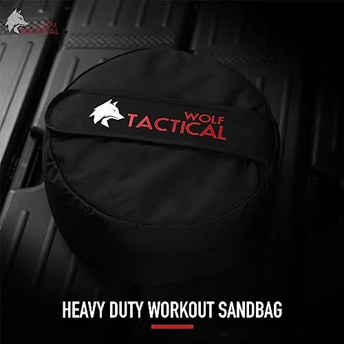 WOLF TACTICAL Sandbag Workout Bag Sand Bags for Weight Training Workout Sandbag Fitness Sand Bag (150 LB)