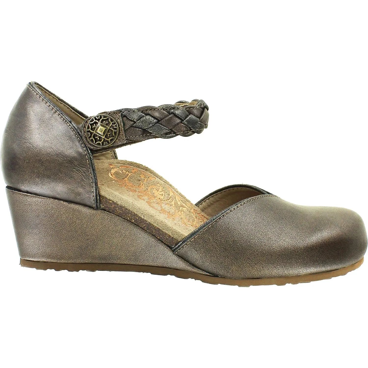 Women's Aetrex Mia Bronze Leather