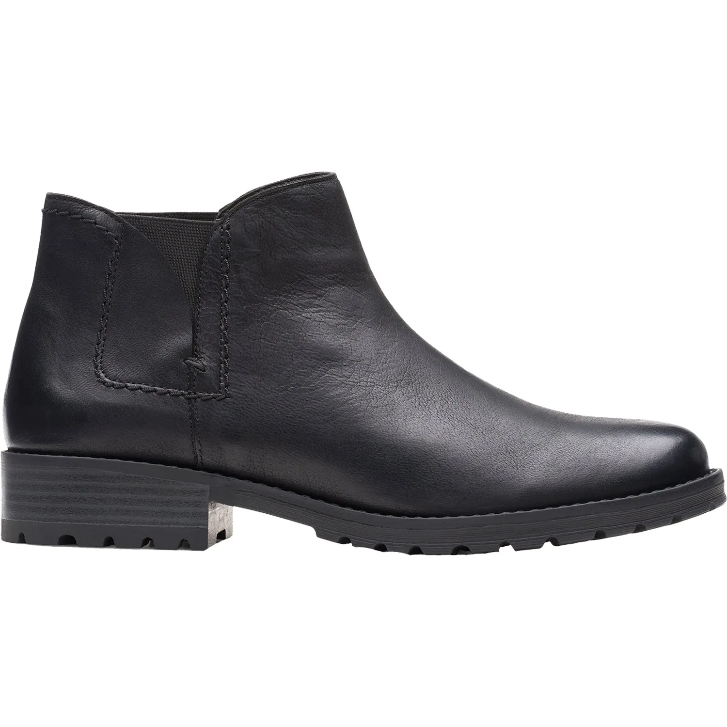 Women's Clarks Clarkwell Demi Black Leather