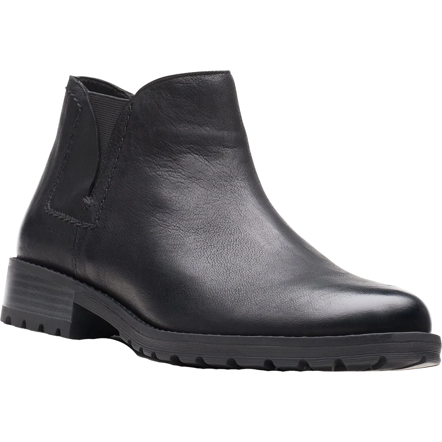 Women's Clarks Clarkwell Demi Black Leather