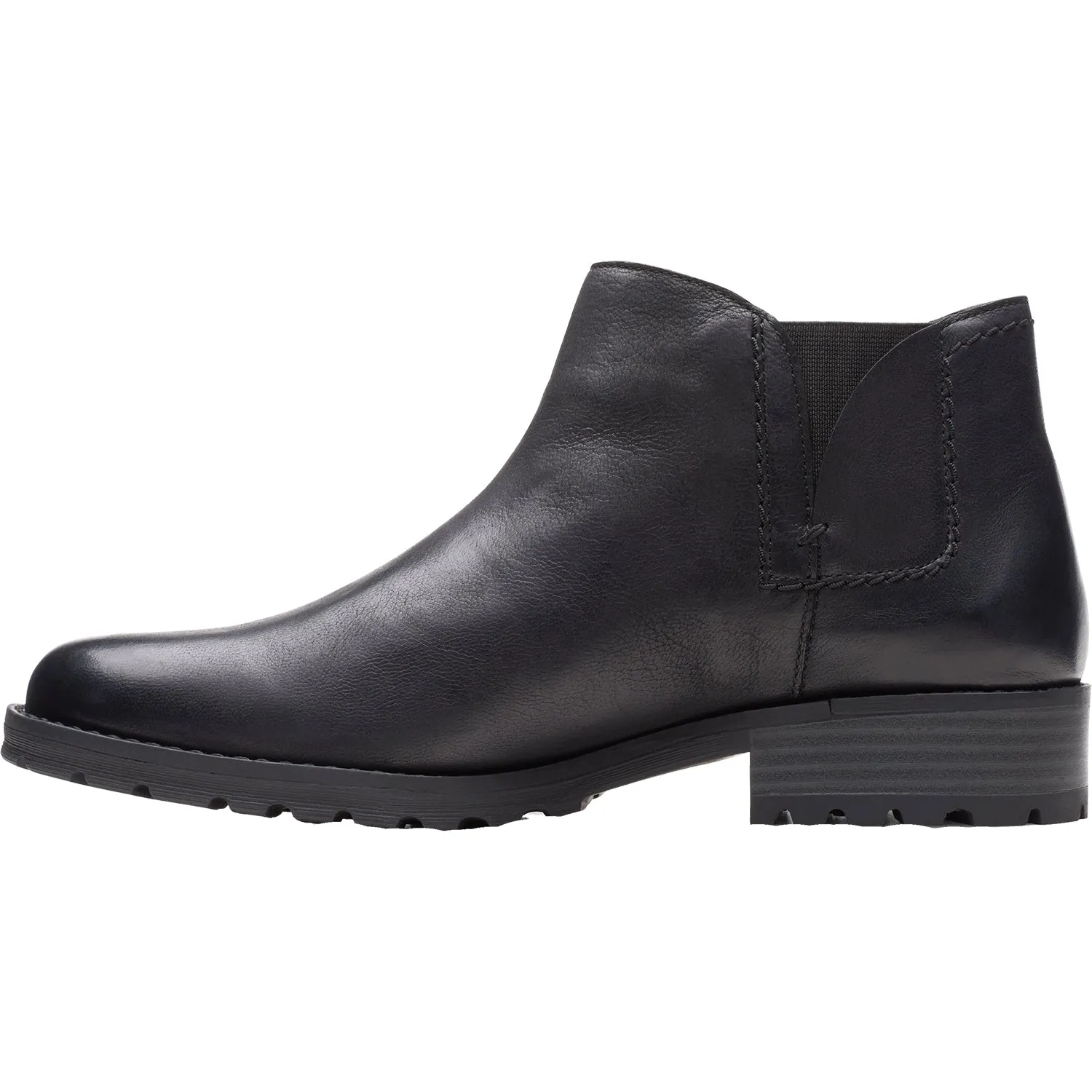 Women's Clarks Clarkwell Demi Black Leather